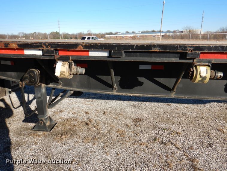 image for item DY9642 2007 Lufkin FL-II-ST flatbed trailer