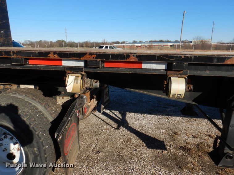 image for item DY9642 2007 Lufkin FL-II-ST flatbed trailer
