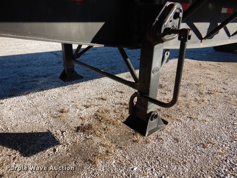 image for item DY9642 2007 Lufkin FL-II-ST flatbed trailer