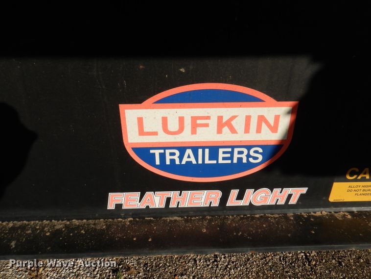 image for item DY9642 2007 Lufkin FL-II-ST flatbed trailer