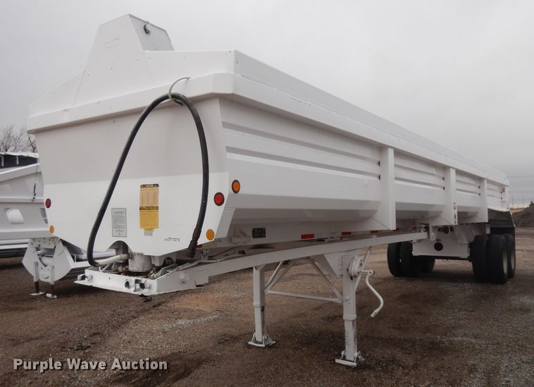 image for item EY9064 1999 Lufkin ULDII-38 end dump trailer