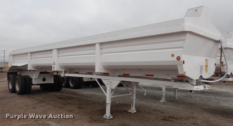 image for item EY9064 1999 Lufkin ULDII-38 end dump trailer