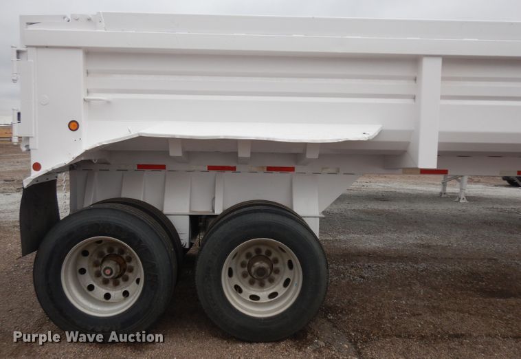 image for item EY9064 1999 Lufkin ULDII-38 end dump trailer