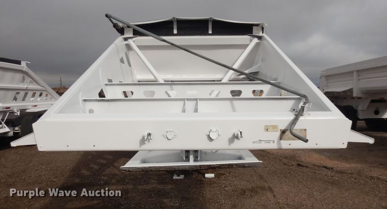 image for item EY9065 1995 Trail King TK54BDU-433 bottom dump trailer