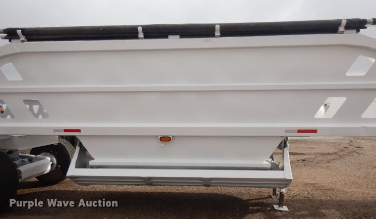 image for item EY9065 1995 Trail King TK54BDU-433 bottom dump trailer