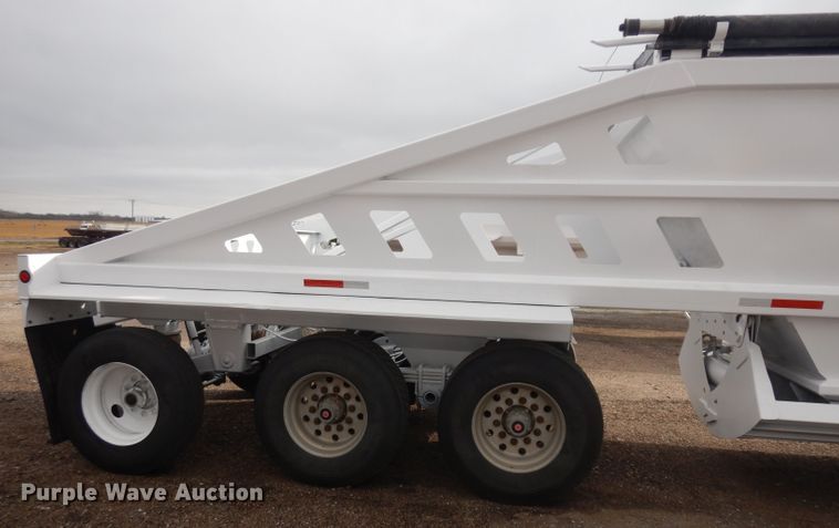 image for item EY9065 1995 Trail King TK54BDU-433 bottom dump trailer
