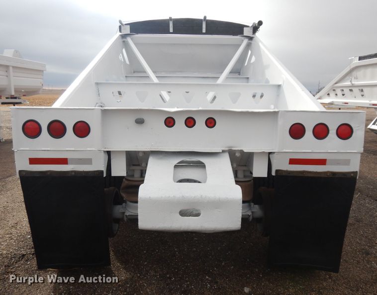 image for item EY9065 1995 Trail King TK54BDU-433 bottom dump trailer