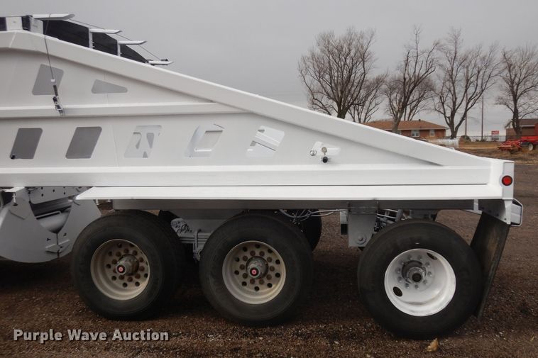 image for item EY9065 1995 Trail King TK54BDU-433 bottom dump trailer