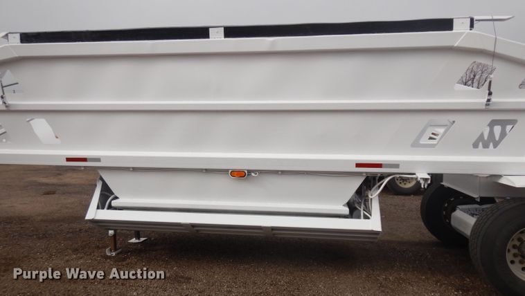 image for item EY9065 1995 Trail King TK54BDU-433 bottom dump trailer