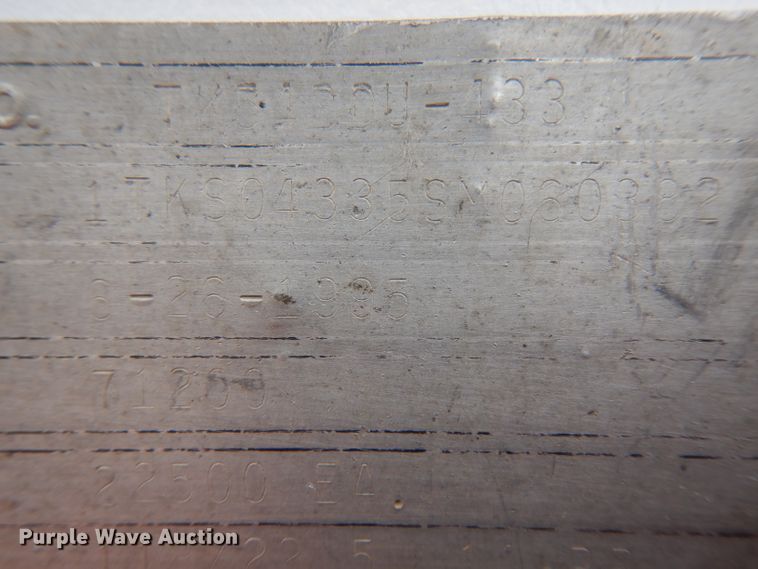 image for item EY9065 1995 Trail King TK54BDU-433 bottom dump trailer