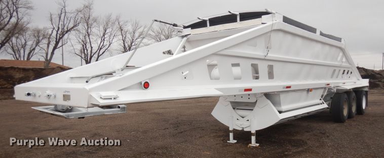 image for item EY9066 1994 Trail King TK54BDU-433 bottom dump trailer