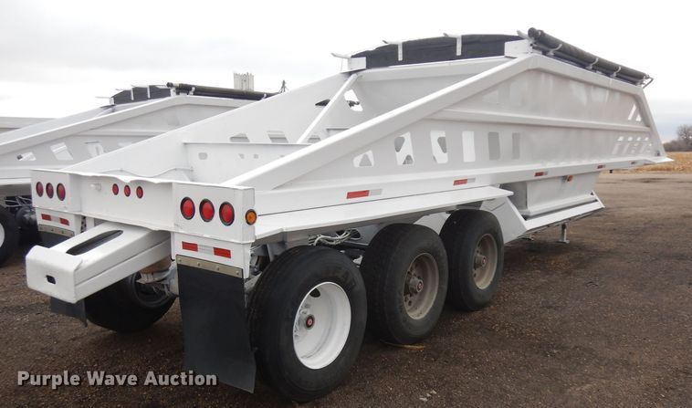 image for item EY9066 1994 Trail King TK54BDU-433 bottom dump trailer