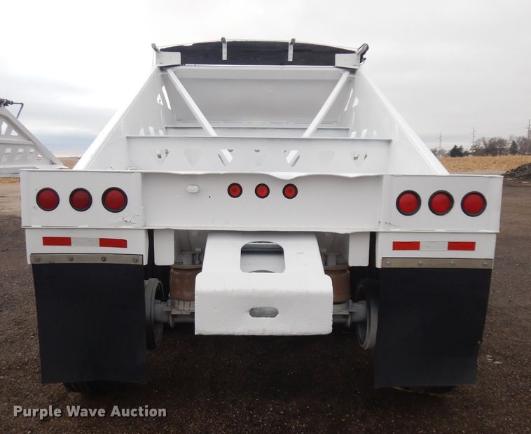 image for item EY9066 1994 Trail King TK54BDU-433 bottom dump trailer