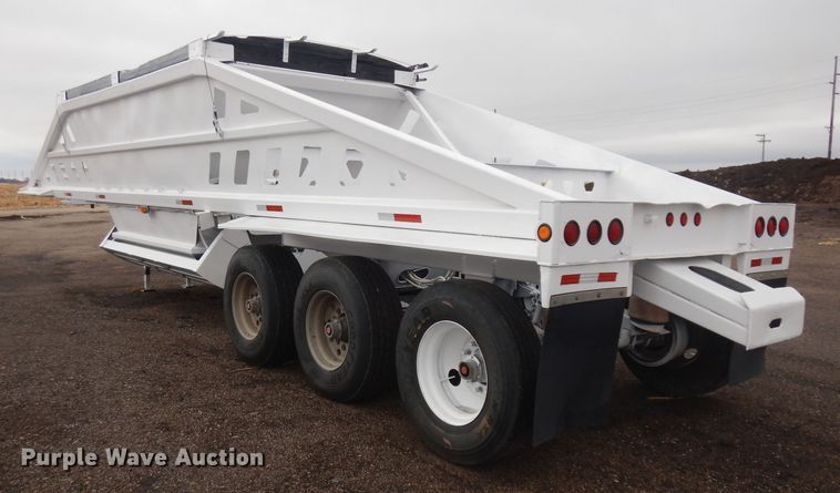 image for item EY9066 1994 Trail King TK54BDU-433 bottom dump trailer