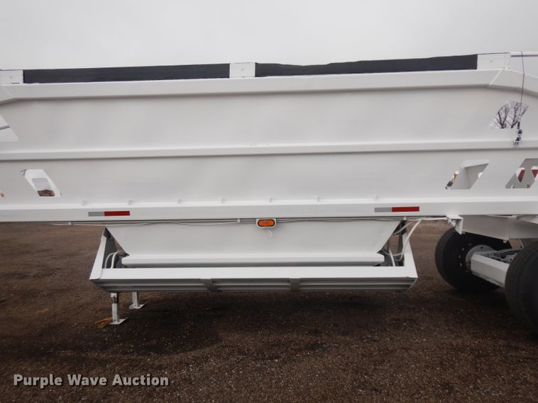 image for item EY9066 1994 Trail King TK54BDU-433 bottom dump trailer