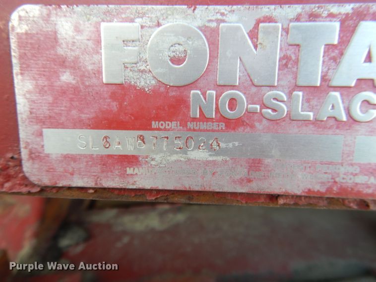 image for item FA9450 Fontaine SL6AWB7750 fifth wheel plate