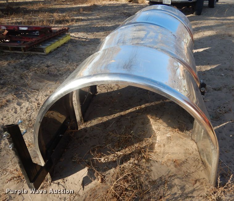 image for item FA9451 (4) Kenworth stainless steel truck fenders