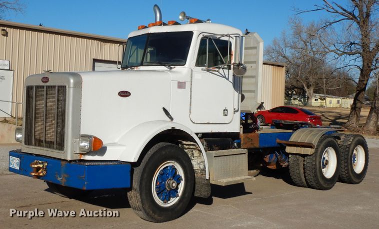 image for item GK9608 1991 Peterbilt 378  semi truck