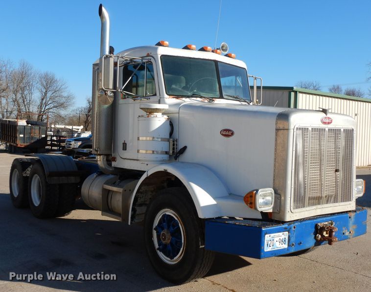 image for item GK9608 1991 Peterbilt 378  semi truck