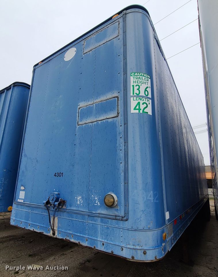 image for item GY9649 1978 Great Dane dry van trailer