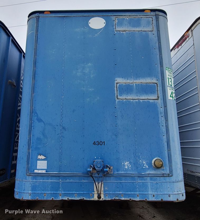 image for item GY9649 1978 Great Dane dry van trailer