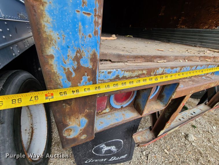 image for item GY9649 1978 Great Dane dry van trailer