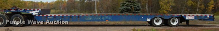 image for item HD9047 2007 Trail-Eze TE80HT drop deck equipment trailer