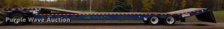 image for item HD9047 2007 Trail-Eze TE80HT drop deck equipment trailer