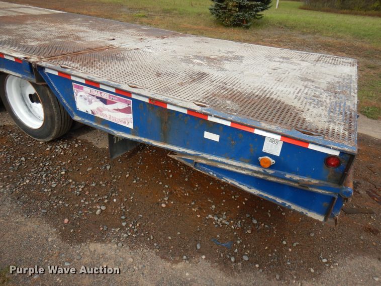 image for item HD9047 2007 Trail-Eze TE80HT drop deck equipment trailer