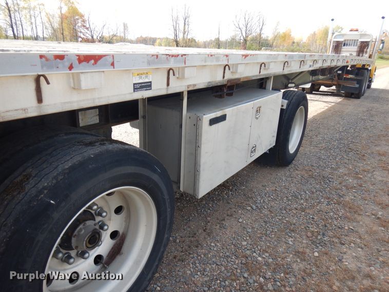image for item HD9048 2008 Wilson CF-900 flatbed trailer