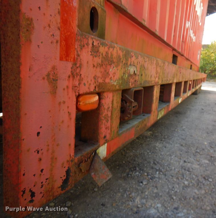 image for item HD9098 1986 Cherokee drop deck trailer