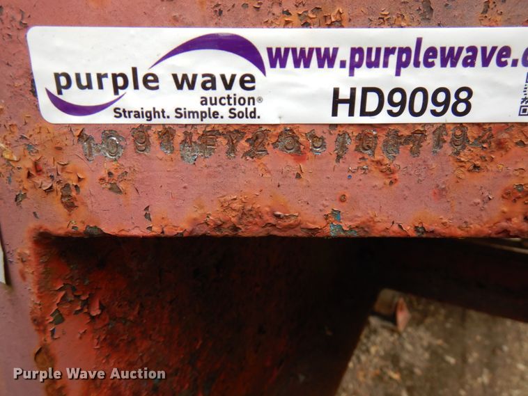 image for item HD9098 1986 Cherokee drop deck trailer