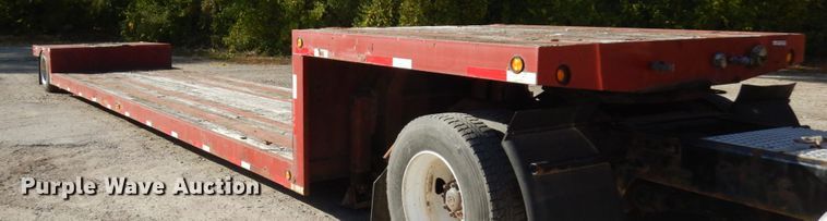 image for item HD9100 1993 Liddell 61WD double drop deck trailer