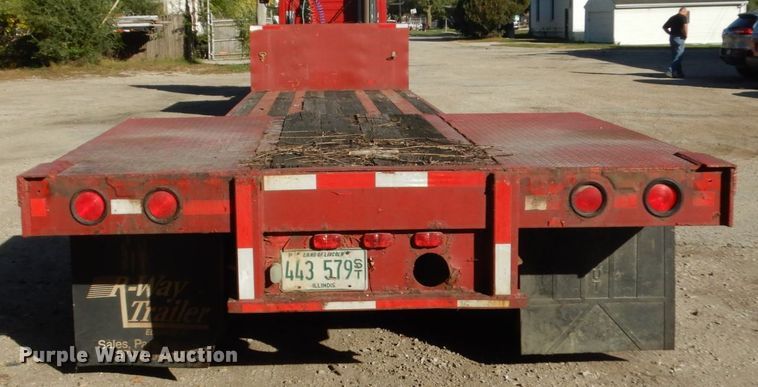 image for item HD9100 1993 Liddell 61WD double drop deck trailer