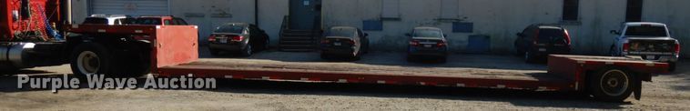 image for item HD9100 1993 Liddell 61WD double drop deck trailer