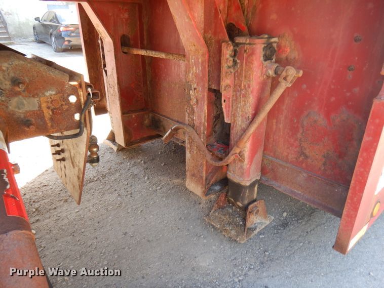 image for item HD9100 1993 Liddell 61WD double drop deck trailer