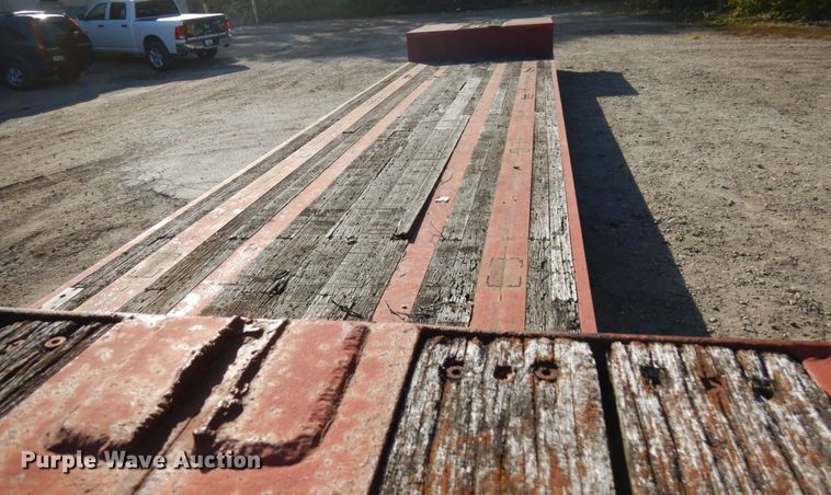 image for item HD9100 1993 Liddell 61WD double drop deck trailer