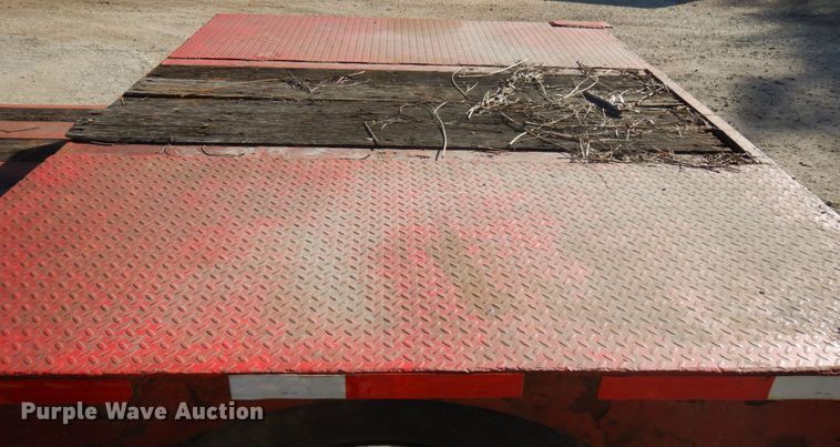 image for item HD9100 1993 Liddell 61WD double drop deck trailer