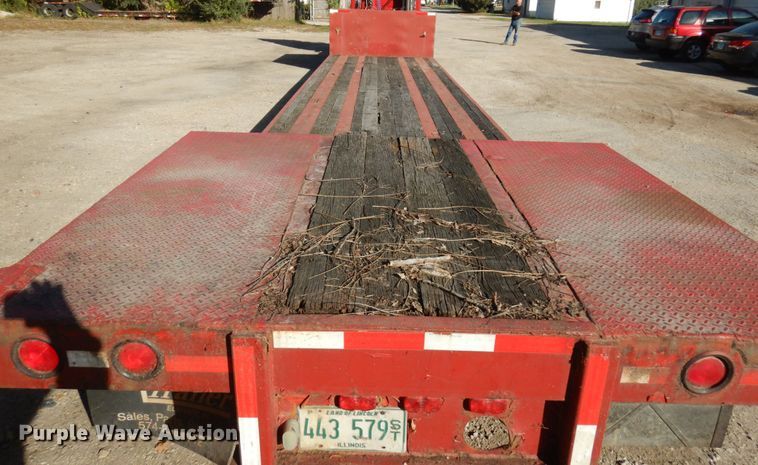 image for item HD9100 1993 Liddell 61WD double drop deck trailer
