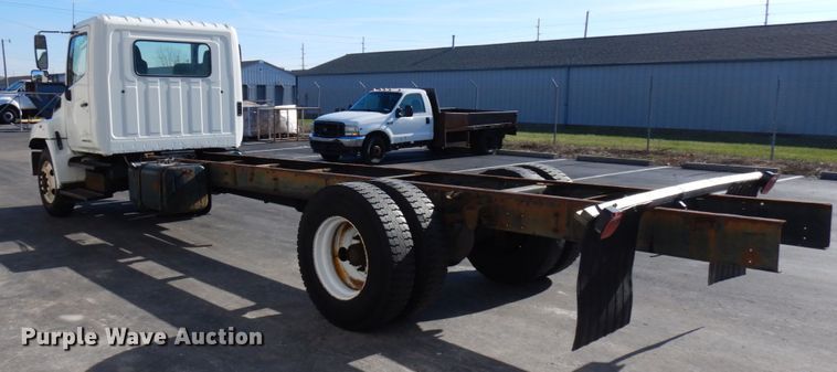 image for item HD9168 2007 Hino 268  truck cab and chassis