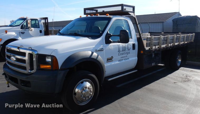 image for item HD9170 2005 Ford F450 Super Duty  flatbed truck
