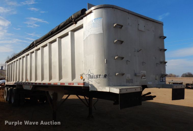 image for item HD9181 1987 Trailstar end dump trailer