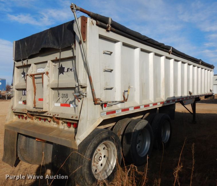 image for item HD9181 1987 Trailstar end dump trailer