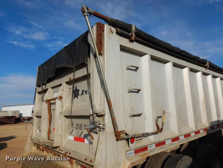 image for item HD9181 1987 Trailstar end dump trailer