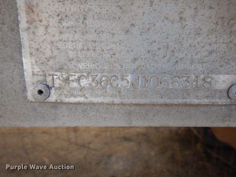 image for item HD9181 1987 Trailstar end dump trailer