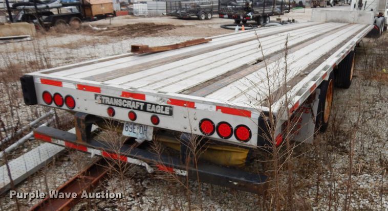 image for item HD9227 2006 Transcraft drop deck trailer