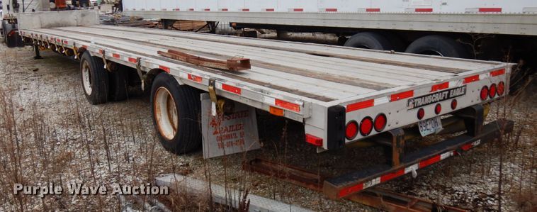 image for item HD9227 2006 Transcraft drop deck trailer