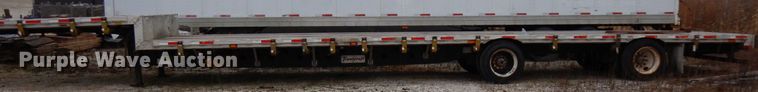 image for item HD9227 2006 Transcraft drop deck trailer