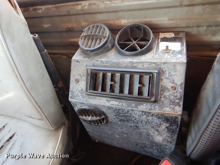 image for item HM9676 1979 Mack R686ST  flatbed truck with Big John tree transplanter