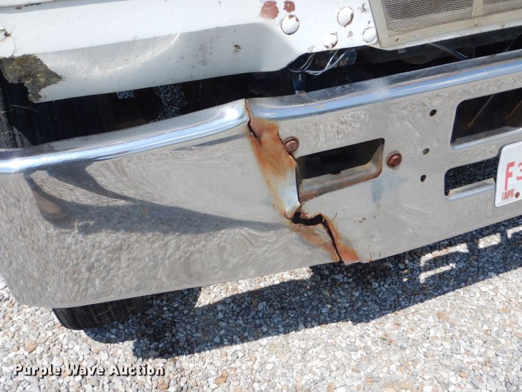 image for item HM9676 1979 Mack R686ST  flatbed truck with Big John tree transplanter